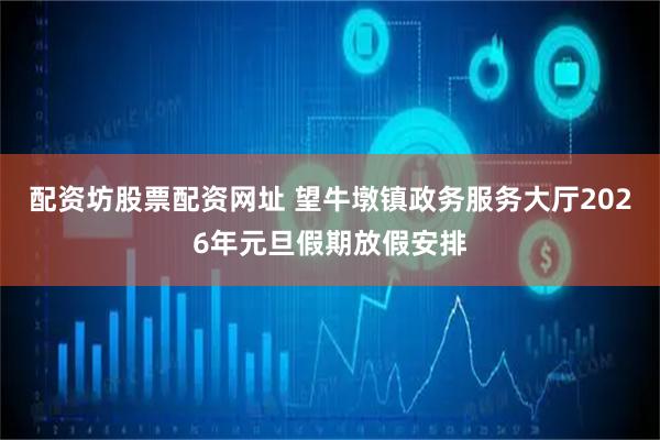 配资坊股票配资网址 望牛墩镇政务服务大厅2026年元旦假期放假安排