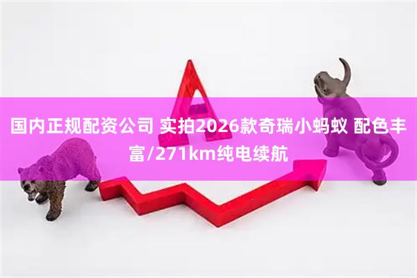 国内正规配资公司 实拍2026款奇瑞小蚂蚁 配色丰富/271km纯电续航