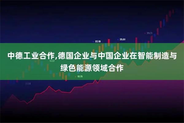 中德工业合作,德国企业与中国企业在智能制造与绿色能源领域合作